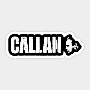 Callan - Edward Woodward Sticker